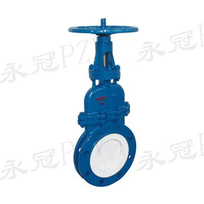 Manual dark stem ceramic knife gate valve DMZ73TC1